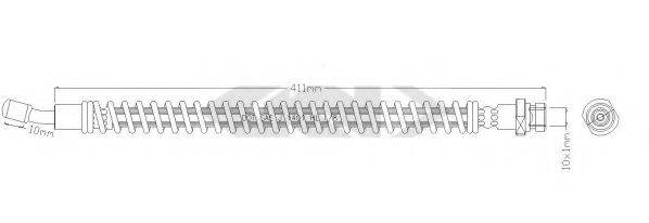 SPIDAN 39918 Гальмівний шланг