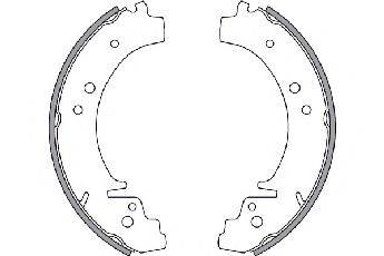 SPIDAN 30368 Комплект гальмівних колодок