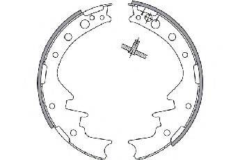 SPIDAN 31143 Комплект гальмівних колодок