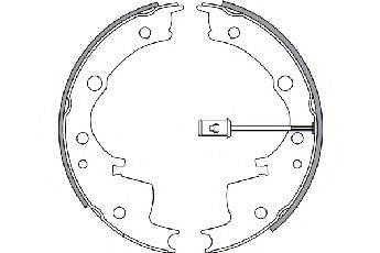SPIDAN 33915 Комплект гальмівних колодок