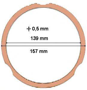 ELRING 751804 Прокладка, гільза циліндра