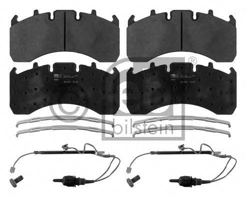 FEBI BILSTEIN 16780 Комплект гальмівних колодок, дискове гальмо