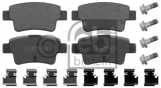 FEBI BILSTEIN 16880 Комплект гальмівних колодок, дискове гальмо