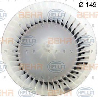 BEHR HELLA SERVICE 8EW351000681 Вентилятор салону