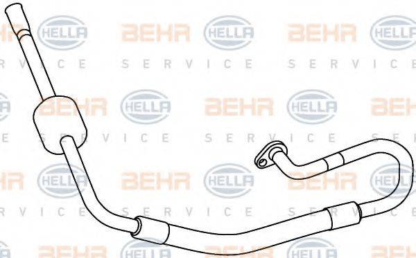 BEHR HELLA SERVICE 9GS351337731 Трубопровід високого/низкого тиску, кондиціонер