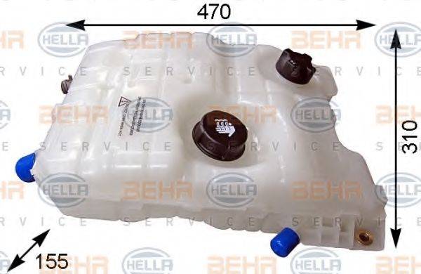 BEHR HELLA SERVICE 8MA376753771 Компенсаційний бак, охолоджуюча рідина