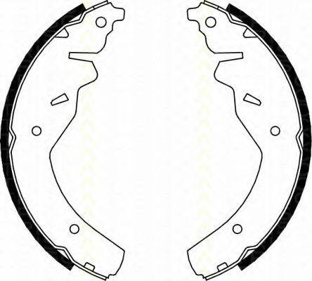 TRISCAN 810018595 Комплект гальмівних колодок