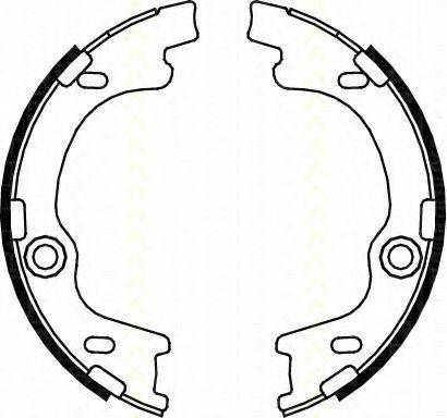 TRISCAN 810043021 Комплект гальмівних колодок; Комплект гальмівних колодок, стоянкова гальмівна система