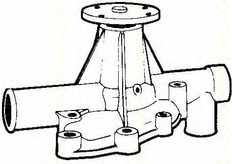 TRISCAN 860011019 Водяний насос