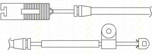 TRISCAN 811511021 Сигналізатор, знос гальмівних колодок