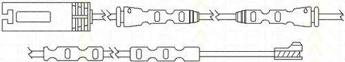 TRISCAN 811511050 Сигналізатор, знос гальмівних колодок