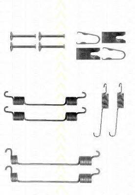 TRISCAN 8105132588 Комплектуючі, гальмівна колодка