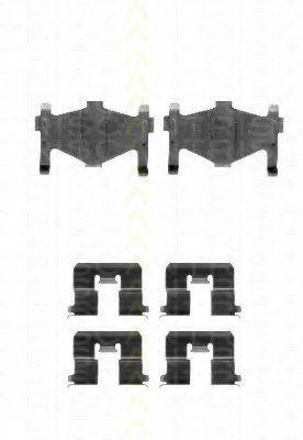 TRISCAN 8105141591 Комплектуючі, колодки дискового гальма