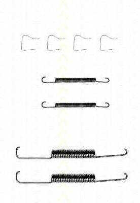 TRISCAN 8105242348 Комплектуючі, гальмівна колодка