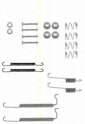 TRISCAN 8105242366 Комплектуючі, гальмівна колодка