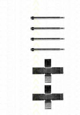 TRISCAN 8105291493 Комплектуючі, колодки дискового гальма