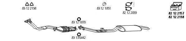 HJS BMW39 Система випуску ОГ