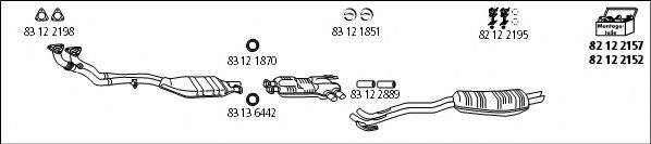 HJS BMW219 Система випуску ОГ