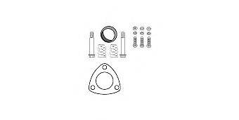 HJS 82141807 Монтажний комплект, каталізатор