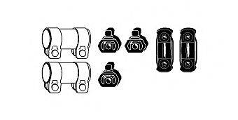 HJS 82234327 Монтажний комплект, система випуску