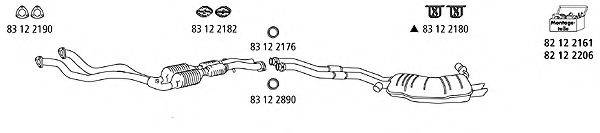 HJS BMW111 Система випуску ОГ