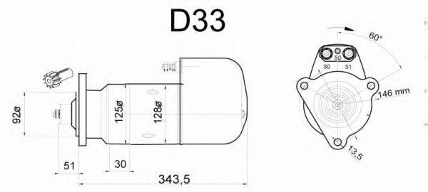 DELCO REMY 19024055 Стартер