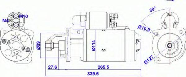 DELCO REMY 19024235 Стартер