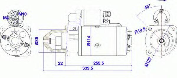 DELCO REMY 19024246 Стартер