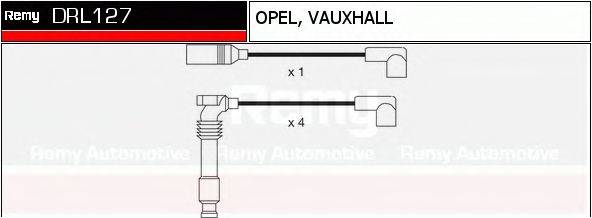 DELCO REMY DRL127 Комплект дротів запалювання