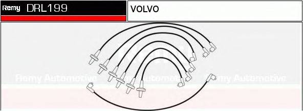 DELCO REMY DRL199 Комплект дротів запалювання