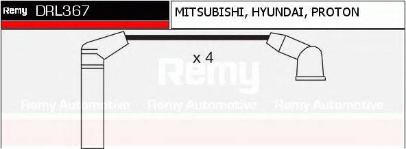 DELCO REMY DRL367 Комплект дротів запалювання