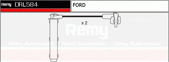 DELCO REMY DRL584 Комплект дротів запалювання