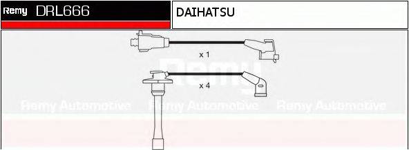 DELCO REMY DRL666 Комплект дротів запалювання