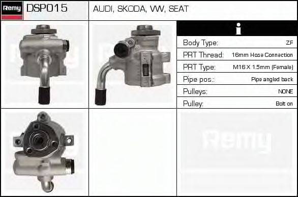 DELCO REMY DSP015 Гідравлічний насос, кермо