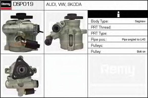 DELCO REMY DSP019 Гідравлічний насос, кермо