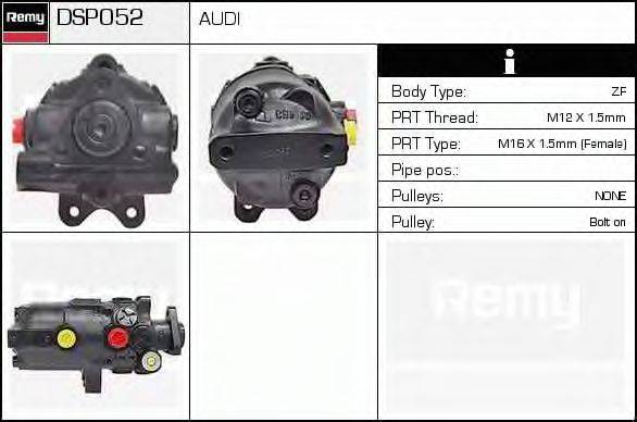 DELCO REMY DSP052 Гідравлічний насос, кермо