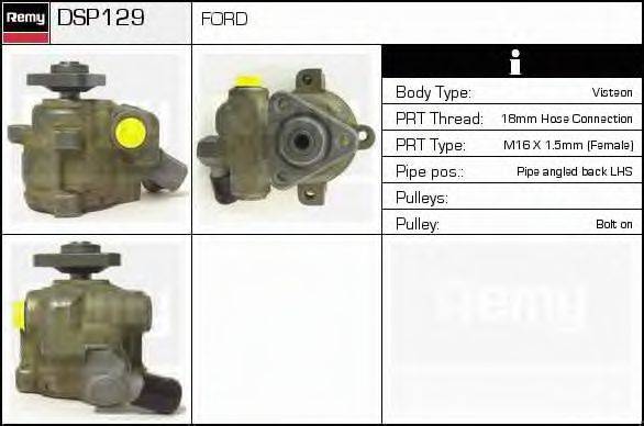 DELCO REMY DSP129 Гідравлічний насос, кермо