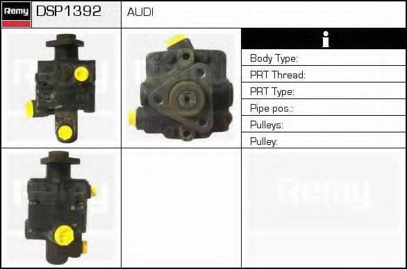 DELCO REMY DSP1392 Гідравлічний насос, кермо