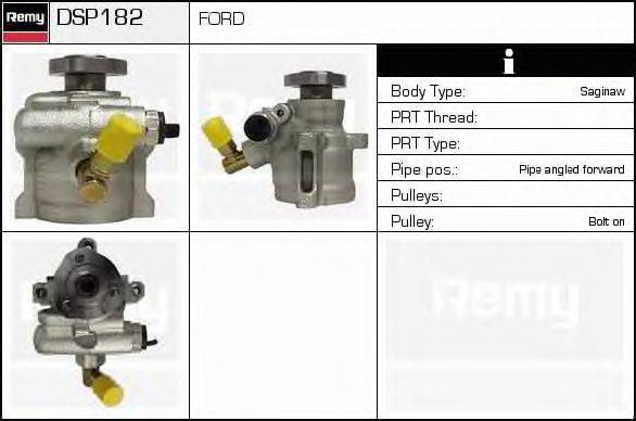 DELCO REMY DSP182 Гідравлічний насос, кермо