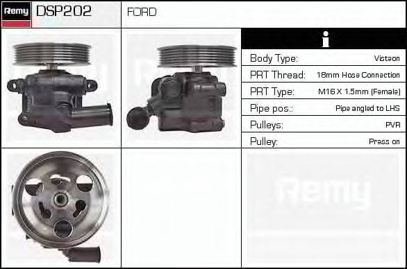 DELCO REMY DSP202 Гідравлічний насос, кермо