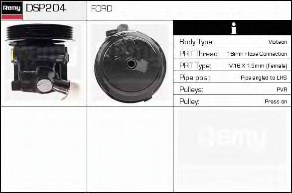 DELCO REMY DSP204 Гідравлічний насос, кермо