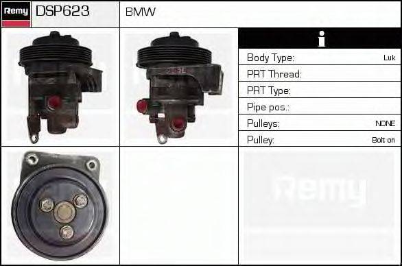 DELCO REMY DSP623 Гідравлічний насос, кермо