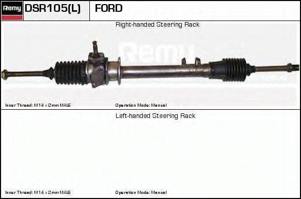 DELCO REMY DSR105L Рульовий механізм