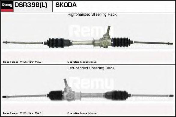 DELCO REMY DSR398L Рульовий механізм