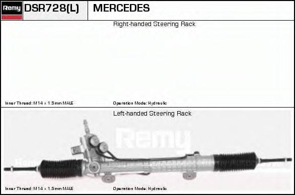 DELCO REMY DSR728 Рульовий механізм