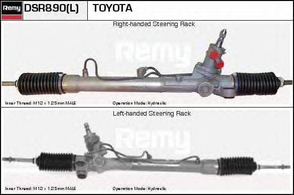 DELCO REMY DSR890 Рульовий механізм