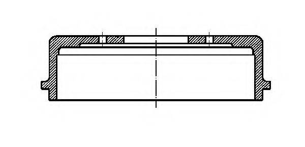 METELLI 180006 Гальмівний барабан