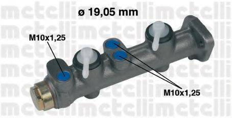 METELLI 050006 головний гальмівний циліндр