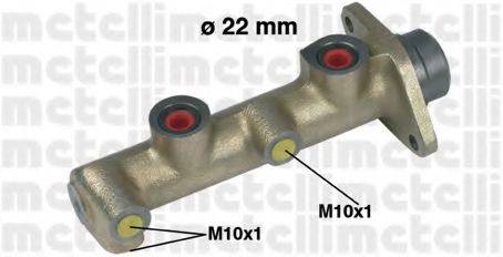 METELLI 050099 головний гальмівний циліндр
