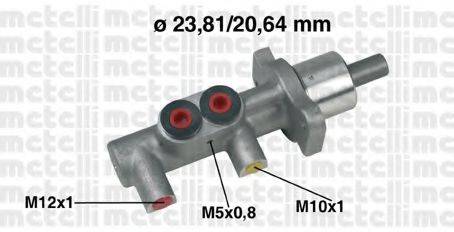 METELLI 050382 головний гальмівний циліндр